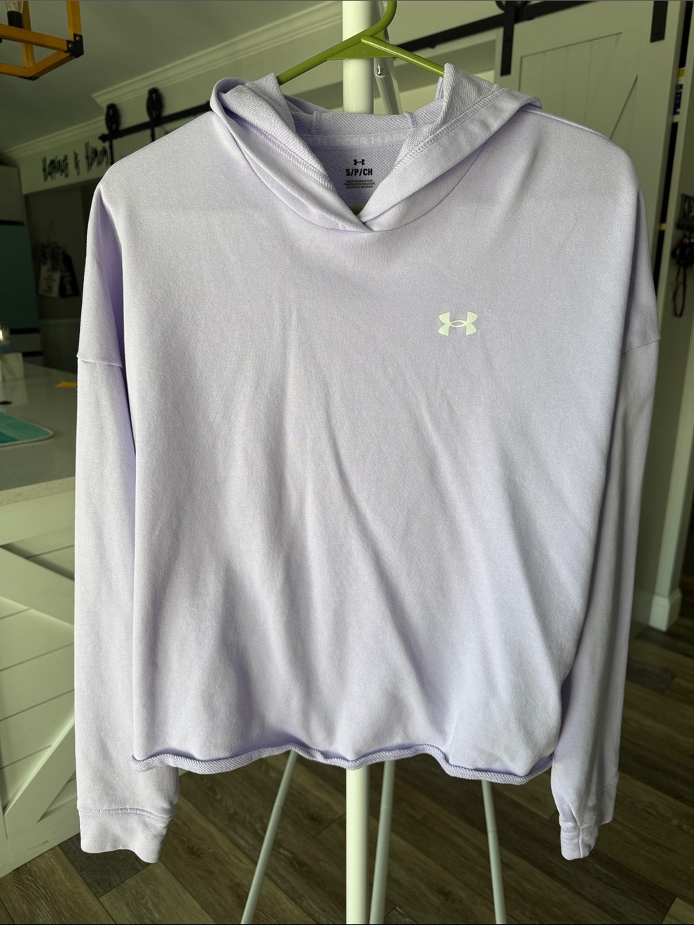 Under Armour Light Lavender Hooded Pullover